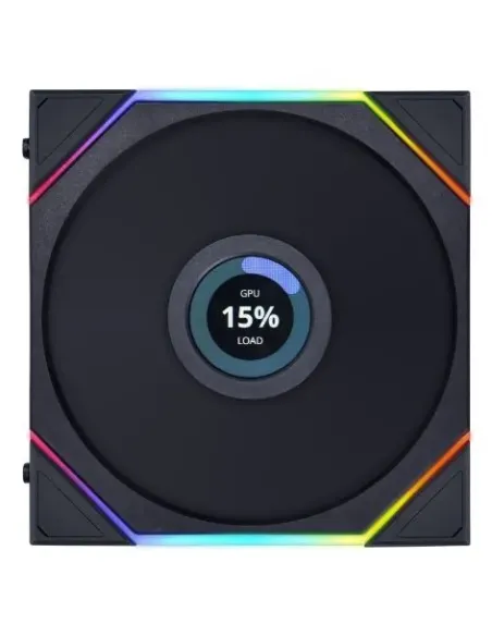 Lian Li Uni Fan TL LCD Case per computer, Processore Ventilatore 14 cm Nero 1 pz