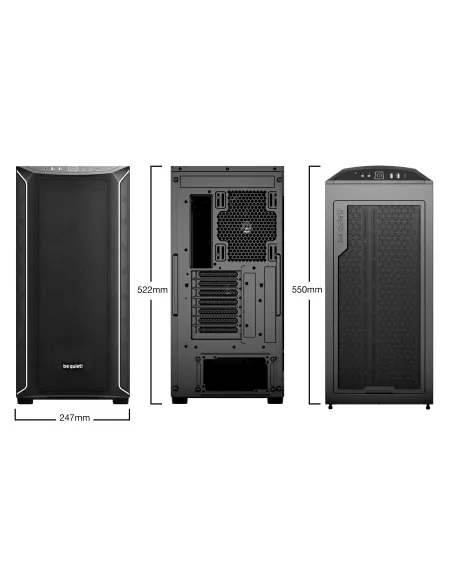 be quiet! Shadow Base 800 DX Black Midi Tower Nero