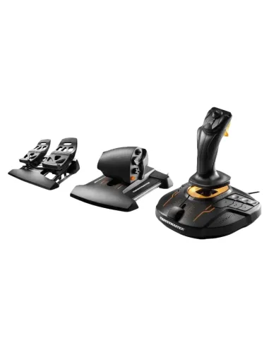 Thrustmaster T-16000M FCS Flight Pack Nero USB Joystick Analogico Digitale MAC, PC