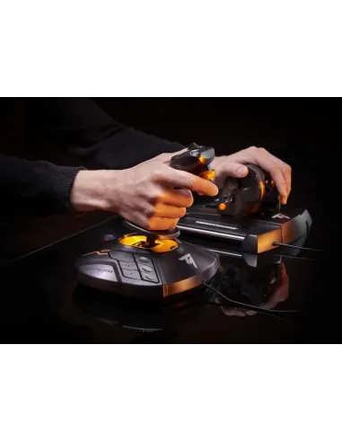 Thrustmaster T-16000M FCS Flight Pack Nero USB Joystick Analogico Digitale MAC, PC