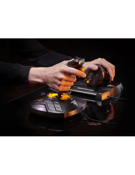 Thrustmaster T-16000M FCS Flight Pack Nero USB Joystick Analogico Digitale MAC, PC