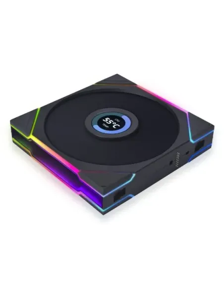 Lian Li Uni Fan TL LCD Case per computer, Processore Ventilatore 14 cm Nero 1 pz