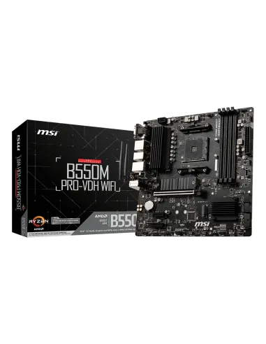 MSI B550M PRO-VDH WIFI scheda madre AMD B550 Socket AM4 micro ATX