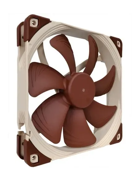 Noctua NF-A14 PWM Case per computer Ventilatore 14 cm Marrone