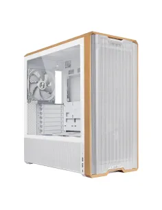 Lian Li Lancool LAN217W computer case Midi Tower Bianco, Legno