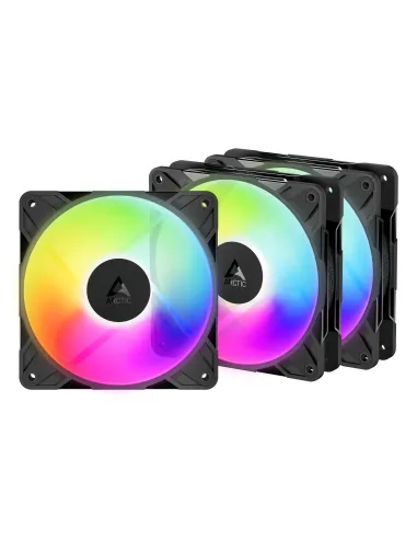 ARCTIC Freezer P12 Pro Reverse A-RGB - 3 Pack Case per computer Ventilatore 12 cm Nero 3 pz