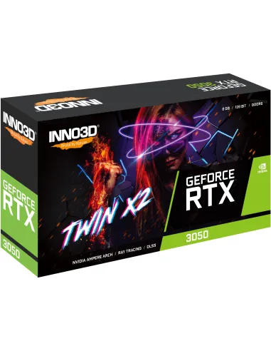 INNO3D GeForce RTX 3050 Twin X2 NVIDIA 8 GB GDDR6