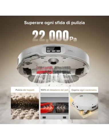 Roborock Qrevo CurvX 0,258 L Bianco