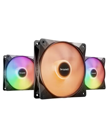 be quiet! LIGHT WINGS LX 120mm PWM 3-Pack Black Case per computer Ventilatore 12 cm Nero 3 pz