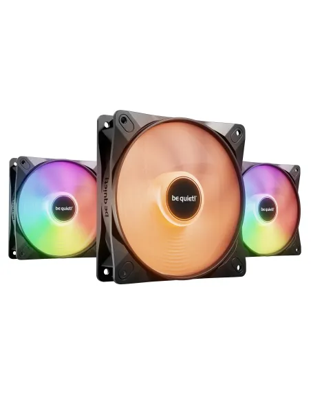 be quiet! LIGHT WINGS LX 120mm PWM 3-Pack Black Case per computer Ventilatore 12 cm Nero 3 pz