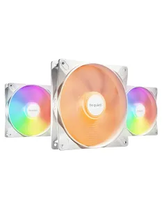 be quiet! LIGHT WINGS LX 140mm PWM 3-Pack White Case per computer Ventilatore 14 cm Bianco 3 pz