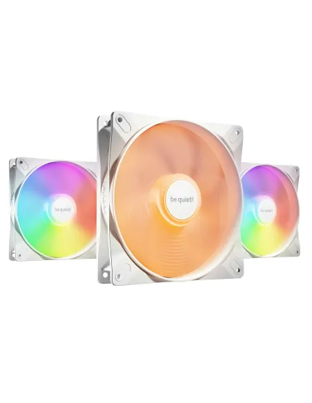 be quiet! LIGHT WINGS LX 140mm PWM 3-Pack White Case per computer Ventilatore 14 cm Bianco 3 pz