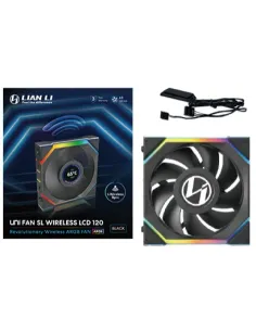 Lian Li UNI FAN SL Wireless LCD 120 Case per computer Ventilatore 12 cm Nero 1 pz