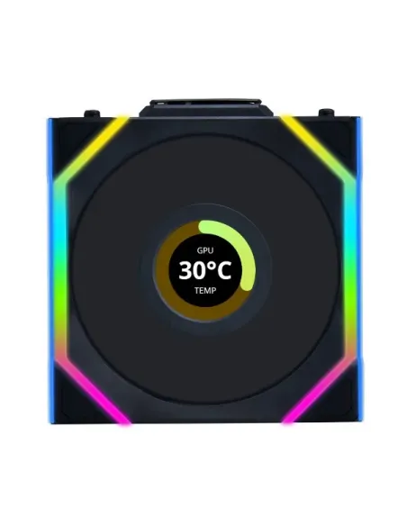 Lian Li UNI FAN SL Wireless LCD 120 Case per computer Ventilatore 12 cm Nero 1 pz