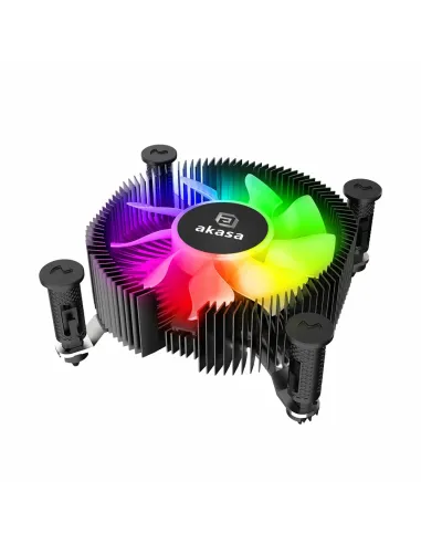 Akasa AK-CC6615BP01 sistema di raffreddamento per computer Processore Raffreddatore d'aria Nero 1 pz