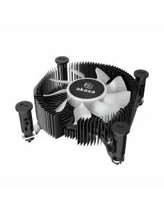 Akasa AK-CC6615BP01 sistema di raffreddamento per computer Processore Raffreddatore d'aria Nero 1 pz 2