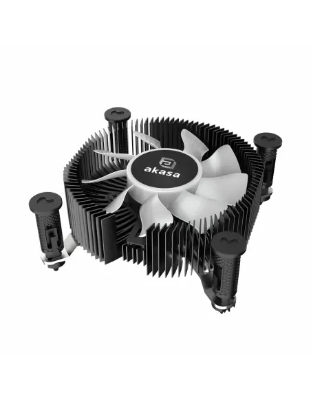 Akasa AK-CC6615BP01 sistema di raffreddamento per computer Processore Raffreddatore d'aria Nero 1 pz