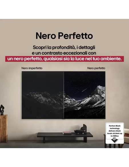 LG OLED AI OLED48B56LA TV Serie B5 48'' 4K, α8 Gen2, Dolby Vision, 20W, 4 HDMI con VRR 120Hz, G-Sync, Smart TV WebOS 25