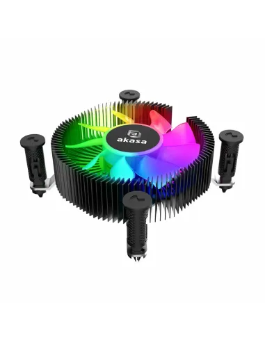 Akasa AK-CC6615BP01 sistema di raffreddamento per computer Processore Raffreddatore d'aria Nero 1 pz