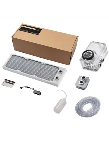 Phanteks EZ-Fit 360 Soft-Kit Processore Kit di raffreddamento a liquido Nero, Trasparente 5 pz