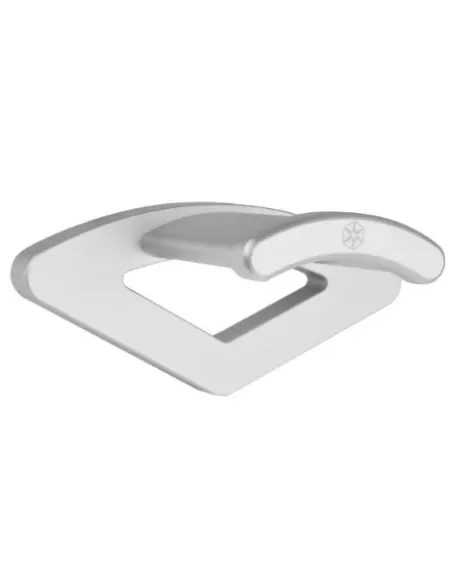 Silverstone EBA02 Supporto passivo Cuffie, Auricolare Argento