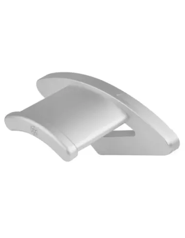 Silverstone EBA02 Supporto passivo Cuffie, Auricolare Argento