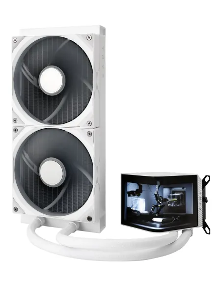 TRYX PANORAMA 280 Processore Kit di raffreddamento a liquido 14 cm Bianco 1 pz