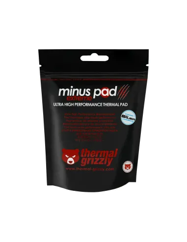 Thermal Grizzly Minus Pad Extreme compontente del dissipatore di calore Cuscinetto termico