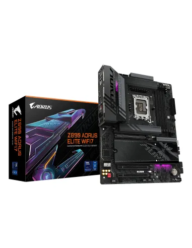 GIGABYTE Z890 AORUS ELITE WIFI7 Scheda Madre - Supporta CPU Intel Core Ultra (Serie 2), VRM a 16+1+2 fasi, fino a 8800MHz DDR5