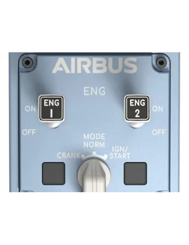 Thrustmaster TCA Quadrant Airbus Edition Nero, Blu Simulazione di Volo PC