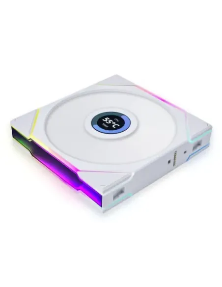 Lian Li Uni Fan TL LCD Case per computer, Processore Ventilatore 14 cm Bianco 1 pz
