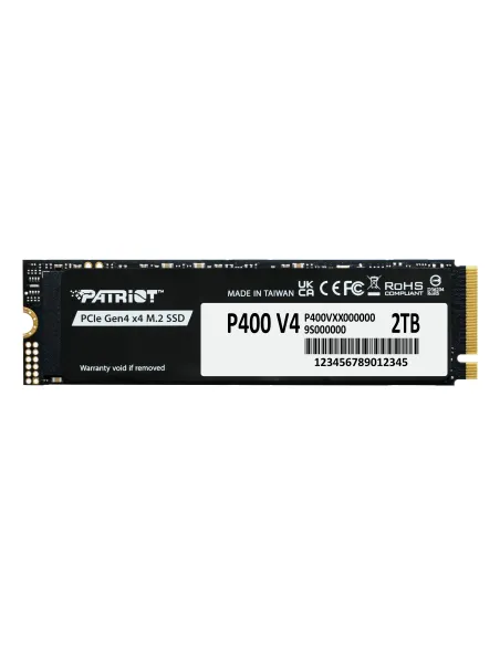 Patriot Memory P400 V4 2 TB M.2 PCI Express 4.0 NVMe