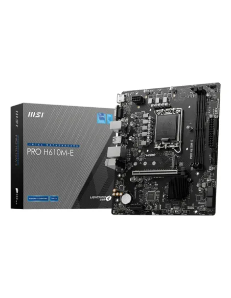 MSI PRO H610M-E scheda madre Intel H610 LGA 1700 micro ATX