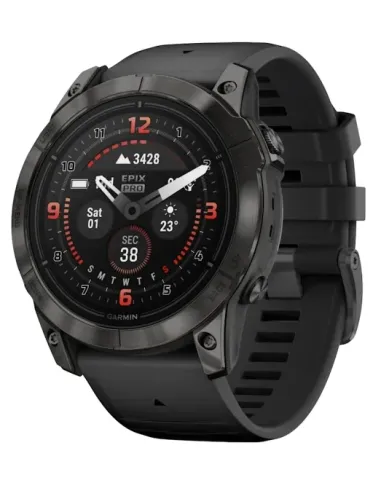 Garmin epix Pro (Gen 2) 3,56 cm (1.4") AMOLED 51 mm Digitale 454 x 454 Pixel Touch screen Nero, Grigio Wi-Fi GPS (satellitare)
