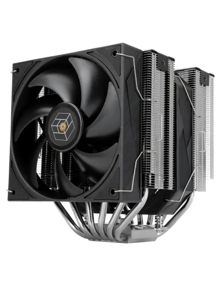 Thermalright Royal pretor 130 Processore Dissipatore di calore Radiatore 13 cm Nero, Argento