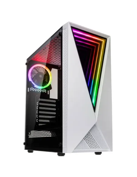 Kolink VOID WHITE computer case Midi Tower Nero, Bianco