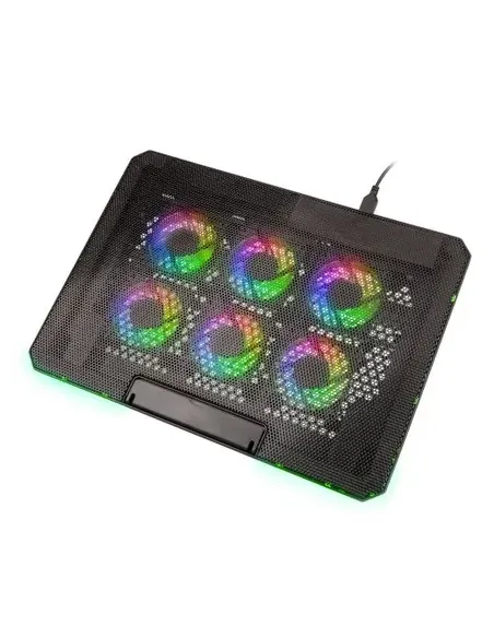 Kolink KL-F500 base di raffreddamento per laptop 43,9 cm (17.3") 1900 Giri min Nero