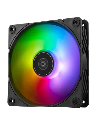 Silverstone Shark Force 120 ARGB Case per computer Ventilatore Nero, Bianco 1 pz