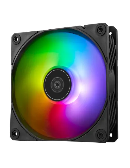 Silverstone Shark Force 120 ARGB Case per computer Ventilatore Nero, Bianco 1 pz