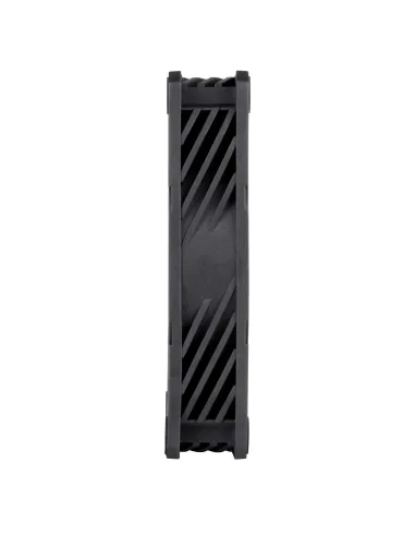 Silverstone Shark Force 120 ARGB Case per computer Ventilatore Nero, Bianco 1 pz