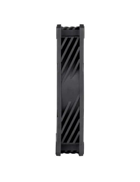 Silverstone Shark Force 120 ARGB Case per computer Ventilatore Nero, Bianco 1 pz