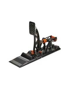 Asetek 40-010-0000002 periferica di gioco Nero, Arancione, Bianco Pedali PC