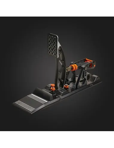 Asetek 40-010-0000002 periferica di gioco Nero, Arancione, Bianco Pedali PC