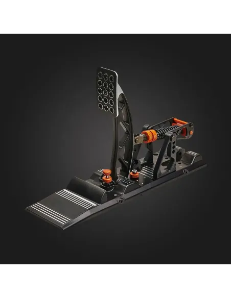 Asetek 40-010-0000002 periferica di gioco Nero, Arancione, Bianco Pedali PC