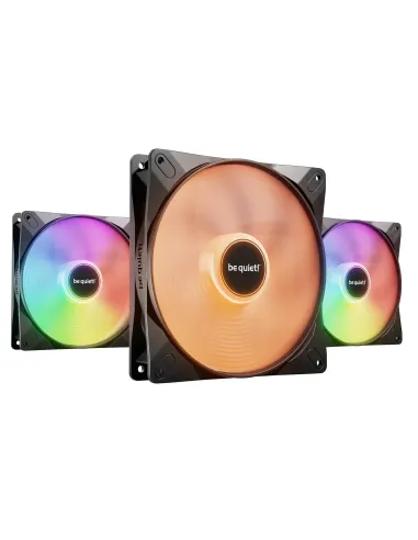 be quiet! LIGHT WINGS LX 140mm PWM 3-Pack Black Case per computer Ventilatore 14 cm Nero 3 pz