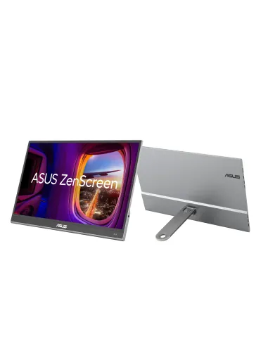 ASUS ZenScreen MQ16AHE Monitor PC 39,6 cm (15.6") 1920 x 1080 Pixel Full HD OLED Argento