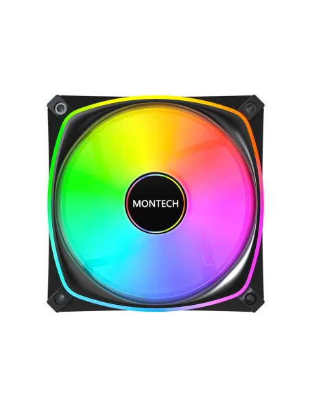 Montech AX120 PRO Case per computer Ventilatore 12 cm Nero 3 pz