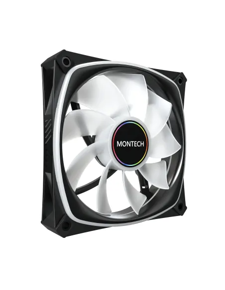 Montech RX120 PRO Case per computer Ventilatore 12 cm Bianco 3 pz