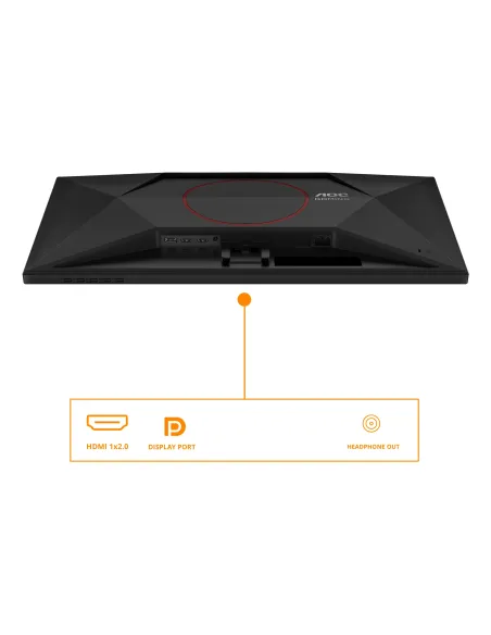 AOC G4 Q27G42ZE Monitor PC 68,6 cm (27") 2560 x 1440 Pixel Quad HD LCD Nero, Rosso