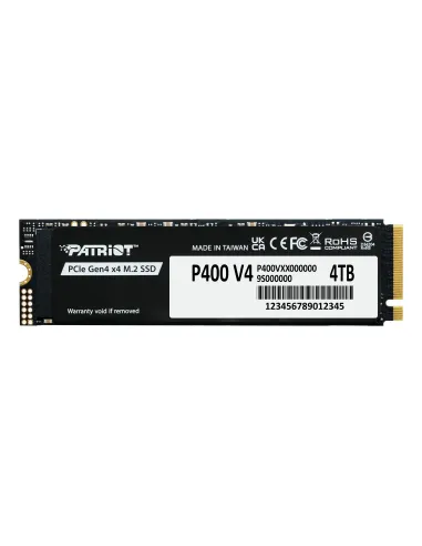 Patriot Memory P400 V4 4 TB M.2 PCI Express 4.0 NVMe